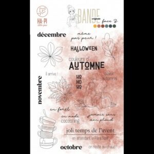Tampon clear - Couleurs d'automne - Bande originale face B - Ha-Pi Little Fox