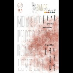 Tampon clear - Mots composés - Bande originale face B - Ha-Pi Little Fox