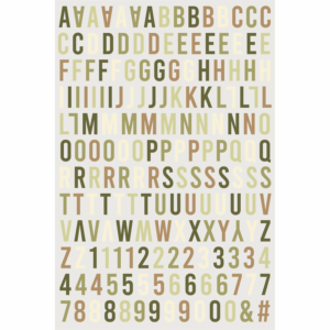Puffy alphabet - Recette de famille - Ha-Pi Little Fox