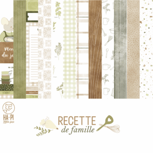 Collection 30,5 x 30,5 cm - Recette de famille - Ha-Pi Little Fox