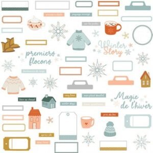 Die cuts - Etoile des neiges - Ha-pi Little Fox