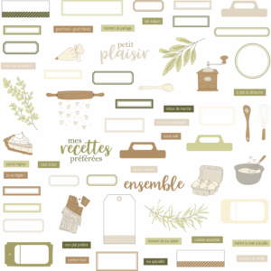 Die cuts - Recette de famille - Ha-pi Little Fox