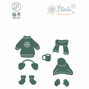 Dies - Hapi en hiver - Etoile des neiges - Ha-Pi Little Fox