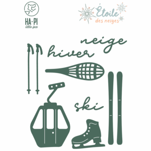 Dies - Sports d'hiver - Etoile des neiges - Ha-Pi Little Fox