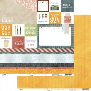 Papier 30,5 x 30,5 cm - Bande originale face B - n°01 - Ha-Pi Little Fox