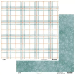 Papier 30,5 x 30,5 cm - Etoile des neiges - n°03 - Ha-Pi Little Fox