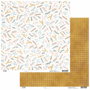 Papier 30,5 x 30,5 cm - Etoile des neiges - n°05 - Ha-Pi Little Fox