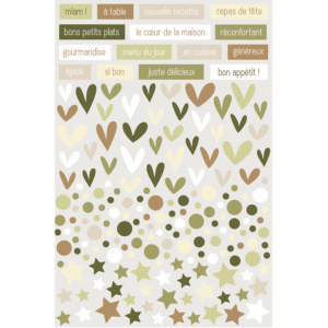 Puffy stickers - Recette de famille - Ha-Pi Little Fox