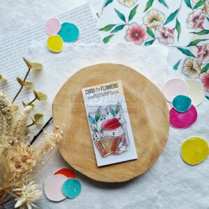 Tampon clear - Doudou musicien - Mon p'tit jardin - Chou and Flowers