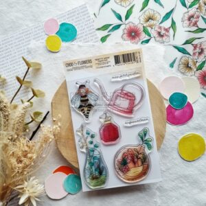 Tampon clear - Organic love - Mon p'tit jardin - Chou and Flowers