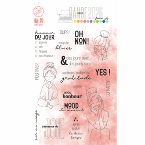 Tampon clear - Humeur du jour - Bande originale 2026 face A - Ha-Pi Little Fox