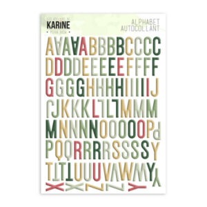 Alphabet autocollant - Pura vida - Les ateliers de Karine