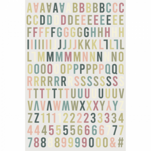 Puffy alphabet - Un été à Avonlea - Ha-Pi Little Fox