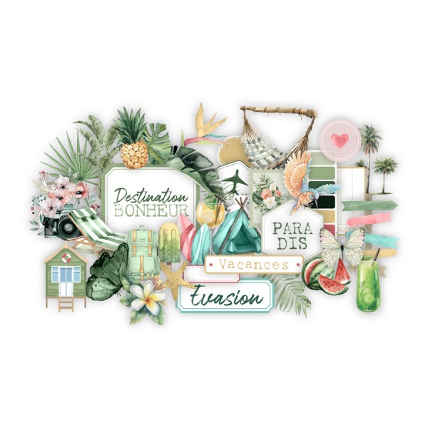Die cuts - Pura vida - Les ateliers de Karine