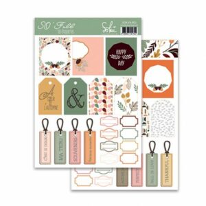 Planche d'étiquettes - So'fall - Sokai