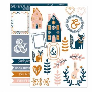 Planche d'étiquettes - So'folk - Sokai