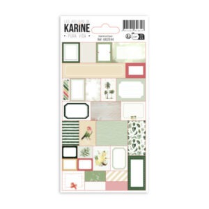 Planche d'étiquettes - Pura vida - Les ateliers de Karine