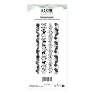 Tampon clear - Bordures exotiques - Pura vida - Les ateliers de Karine