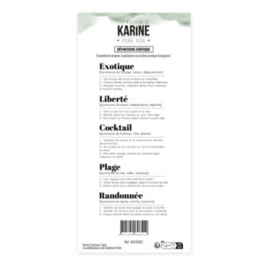 Tampon clear - Définitions exotique - Pura vida - Les ateliers de Karine