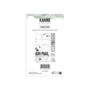 Tampon clear - Timbres à créer - Pura vida - Les ateliers de Karine