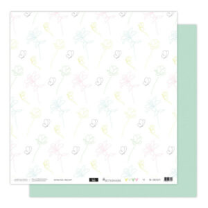 Papier 30,5 x 30,5 cm - So'flowers - n°01 - Sokai