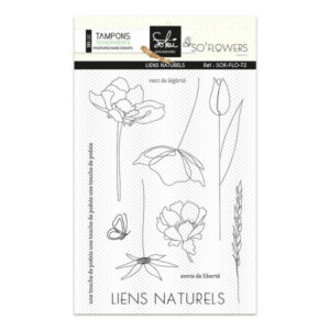 Tampon clear - Liens naturels - So'flowers - Sokai