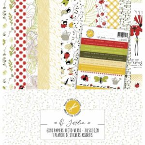Collection 30,5 x 30,5 cm - O jardin - Mes p'tits ciseaux